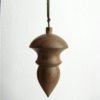 Pendule de radiesthésie bois de Noyer