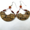 Boucles d'oreilles bois artisanales