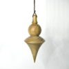 Pendule de radiesthésie artisanal, bois de Robinier