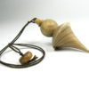Pendule de radiesthésie artisanal, bois de Robinier