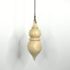 Pendule de radiesthésie artisanal, bois de Frêne