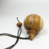Pendule de radiesthésie artisanal, bois d'If